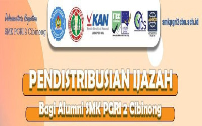Distribusi Ijazah Alumni SMK PGRI 2 Cibinong
